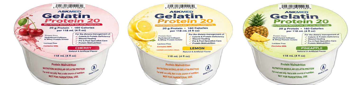 ASKMED Gelatin Protein 20 packshot